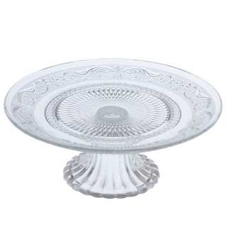 Galileo Γυάλινη Ανυψωμένη Βάση 30xh9 εκ. κλασικό στυλ Sibilla 5919560