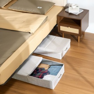 VEVOR 48L Πτυσσόμενο Κουτί Αποθήκευσης Ρούχων κάτω από το Κρεβάτι -... VEVOR 48L Πτυσσόμενο Κουτί Αποθήκευσης Ρούχων κάτω από το Κρεβάτι -...