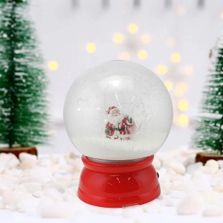 BAKAJI  Χριστουγεννιάτικη Μπάλα με Άγιο Βασίλη Led 20x25cm Φωτεινή ...