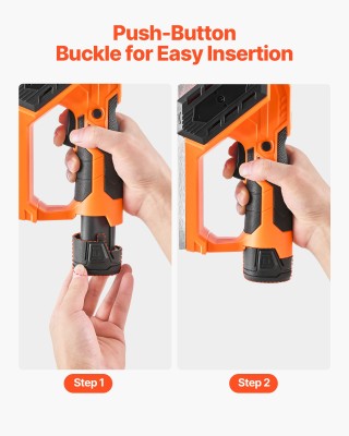 VEVOR Αντικατάσταση Φορητής Μπαταρίας Λιθίου 12V 2Ah Συμβατή με Mak... VEVOR Αντικατάσταση Φορητής Μπαταρίας Λιθίου 12V 2Ah Συμβατή με Mak...