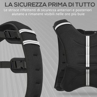 HOMCOM Γιλέκο με Βάρος 8kg Αναπνεύσιμο με Τσέπη Αποθήκευσης και Ιμά... HOMCOM Γιλέκο με Βάρος 8kg Αναπνεύσιμο με Τσέπη Αποθήκευσης και Ιμά...