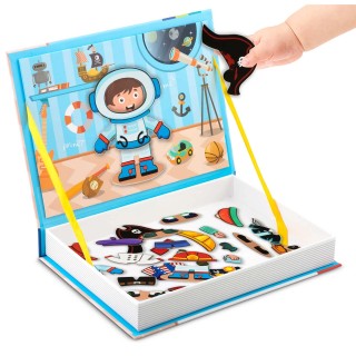 Μαγνητικό Παιχνίδι - Βιβλίο Παζλ Μεταμφιέσεις 777005 Ricokids Μαγνητικό Παιχνίδι - Βιβλίο Παζλ Μεταμφιέσεις 777005 Ricokids