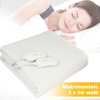 BAKAJI  Ηλεκτρική Θερμαινόμενη Κουβέρτα Διπλού Κρεβατιού Κάλυμμα Στ...