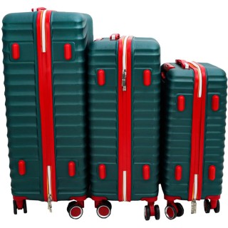 PROVITERA Σετ 3 Σκληρές Βαλίτσες με Ρόδες Easy Roll Τρόλεϊ Χειραπο... PROVITERA Σετ 3 Σκληρές Βαλίτσες με Ρόδες Easy Roll Τρόλεϊ Χειραπο...