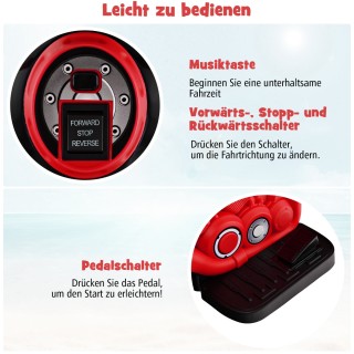 Costway Παιδικό Αυτοκίνητο Φυσαλίδων με Μουσική και LED Φώτα - Ηλε... Costway Παιδικό Αυτοκίνητο Φυσαλίδων με Μουσική και LED Φώτα - Ηλε...