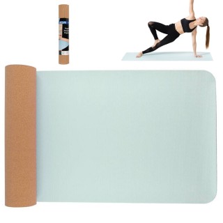BAKAJI Στρώμα Γιόγκα 183x61 cm Διπλής Όψης TPE και Φελλός Πάχους 4... BAKAJI Στρώμα Γιόγκα 183x61 cm Διπλής Όψης TPE και Φελλός Πάχους 4...