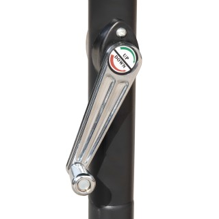 Galileo Ομπρελόνη κήπου σε χρώμα tortora 300 x ύψος 236 cm από ανθρ...