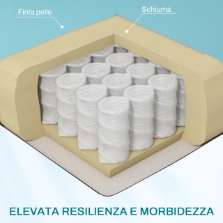 HOMCOM Πολυθρόνα Χαλάρωσης Μασάζ με Τηλεχειριστήριο και 8 Προγράμμα...