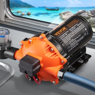 VEVOR Αντλία Διαφράγματος 12V 5GPM 5-Θαλάμων με Διακόπτη Πίεσης 12... VEVOR Αντλία Διαφράγματος 12V 5GPM 5-Θαλάμων με Διακόπτη Πίεσης 12...