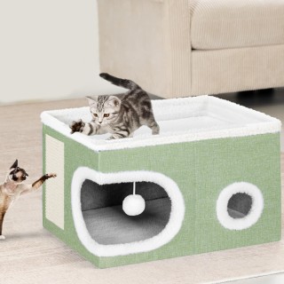 BAKAJI Σπίτι Γάτας Κύβος Πράσινο Ονυχοδρόμιο Κατοικίδια Ζώα 58x42x3... BAKAJI Σπίτι Γάτας Κύβος Πράσινο Ονυχοδρόμιο Κατοικίδια Ζώα 58x42x3...