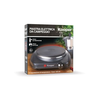 Kooper Ηλεκτρικό μάτι 5 επιπέδων θερμοκρασίας 1180-1400W μαύρο Koop... Kooper Ηλεκτρικό μάτι 5 επιπέδων θερμοκρασίας 1180-1400W μαύρο Koop...