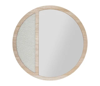 Ostaria MDF-Spiegel Sherpa Otawa Natur mit Kraftbox -36804