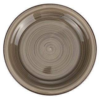 Galileo Γκρι Πιάτο Φρούτων από Πορσελάνη Λιπάρι 19 εκ. 5913092