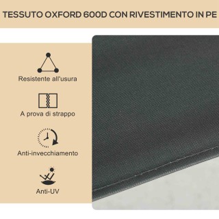 Outsunny Σετ 2 Πτυσσόμενες Καρέκλες Εξωτερικού Χώρου με Μπράτσα από...