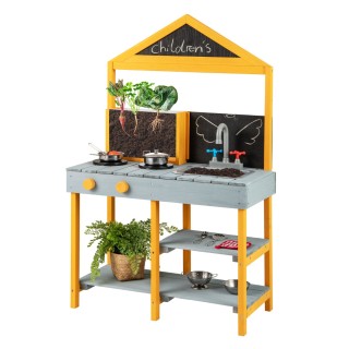 Costway Παιδική Κουζίνα Λάσπης με Ρεαλιστικά Αξεσουάρ και Παρατηρητ... Costway Παιδική Κουζίνα Λάσπης με Ρεαλιστικά Αξεσουάρ και Παρατηρητ...