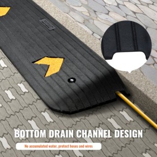 VEVOR Αναβαθμισμένη Λαστιχένια Ράμπα 1 για Καροτσάκια, Αντιολισθητι...