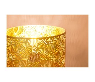 Ostaria Λάμπα μεταλλική Καρδιά Χρυσή -36165 Ostaria Λάμπα μεταλλική Καρδιά Χρυσή -36165