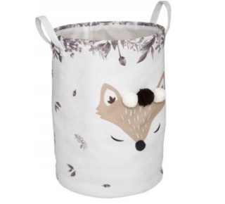 Atmosphera Πτυσσόμενο καλάθι παιχνιδιών Αλεπού με πομ πομ, Διάμετρ... Atmosphera Πτυσσόμενο καλάθι παιχνιδιών Αλεπού με πομ πομ, Διάμετρ...
