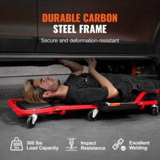 VEVOR 112 εκ. Καροτσάκι Μηχανικού 136 κιλά Χωρητικότητα Αυτοκινητισ... VEVOR 112 εκ. Καροτσάκι Μηχανικού 136 κιλά Χωρητικότητα Αυτοκινητισ...