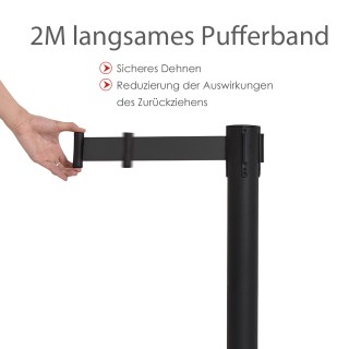 Costway Σετ 4 Αποσπώμενοι Ανοξείδωτοι Στύλοι με Ενσωματωμένη Ταινία... Costway Σετ 4 Αποσπώμενοι Ανοξείδωτοι Στύλοι με Ενσωματωμένη Ταινία...