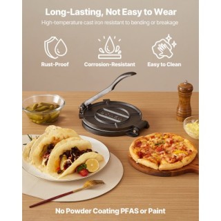 VEVOR Πρέσα Τορτίγιας 8 ιντσών από Βαρύ Χυτοσίδηρο SYSBBYZTSD8Y5NKP... VEVOR Πρέσα Τορτίγιας 8 ιντσών από Βαρύ Χυτοσίδηρο SYSBBYZTSD8Y5NKP...