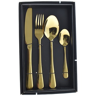 BAKAJI Σετ 24 Χρυσά Γυαλιστερά Μαχαιροπίρουνα για Χριστουγεννιάτικ... BAKAJI Σετ 24 Χρυσά Γυαλιστερά Μαχαιροπίρουνα για Χριστουγεννιάτικ...