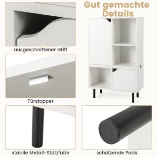 Costway Βιβλιοθήκη στοιβαζόμενη βιβλιοθήκη με 2 πόρτες & 5 ράφια 60... Costway Βιβλιοθήκη στοιβαζόμενη βιβλιοθήκη με 2 πόρτες & 5 ράφια 60...