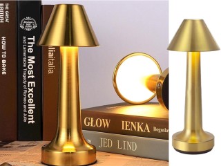 Ασύρματο Επιτραπέζιο Φωτιστικό Νυκτός Αφής με 3 Επίπεδα Φωτισμού 3W...