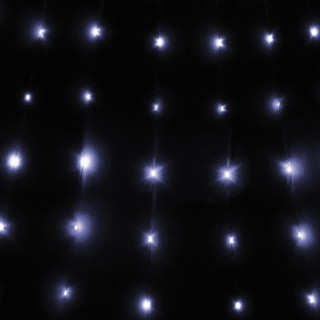 Kooper Μαντέλο 308 μινι LED ψυχρό λευκό 14 σειρές ύψους 220 εκ. με ...