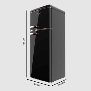 Ρετρό Ψυγείο 215 Lt Bolero CoolMarket 2D 148,5 x 55 x 58,5cm Χρώματ... Ρετρό Ψυγείο 215 Lt Bolero CoolMarket 2D 148,5 x 55 x 58,5cm Χρώματ...