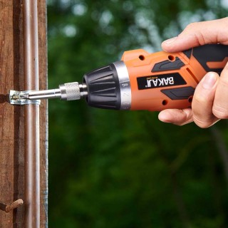 BAKAJI  Ηλεκτρικό Κατσαβίδι Μπαταρίας με 38 μύτες και Φακό LED  028...