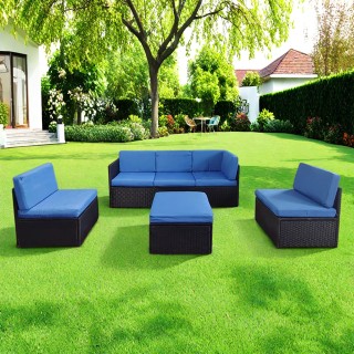 Shally Dogan Σετ 4 Τεμαχίων Σαλόνι Εξωτερικού Χώρου Κήπου από Πολυρ... Shally Dogan Σετ 4 Τεμαχίων Σαλόνι Εξωτερικού Χώρου Κήπου από Πολυρ...