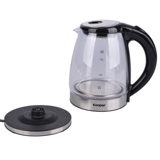 Kooper Βραστήρας ηλεκτρικός 1,8 L από βοριοπυριτικό γυαλί 1800W Koo...