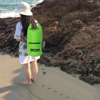 BAKAJI Αδιάβροχη Τσάντα 20 Λίτρων Πράσινος Σάκος για Κάμπινγκ Αθλη... BAKAJI Αδιάβροχη Τσάντα 20 Λίτρων Πράσινος Σάκος για Κάμπινγκ Αθλη...