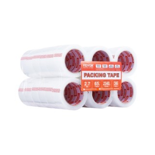 VEVOR Ταινία Συσκευασίας 36 Ρολά 65 Γιάρδες Βαρέως Τύπου Διάφανη 2.... VEVOR Ταινία Συσκευασίας 36 Ρολά 65 Γιάρδες Βαρέως Τύπου Διάφανη 2....