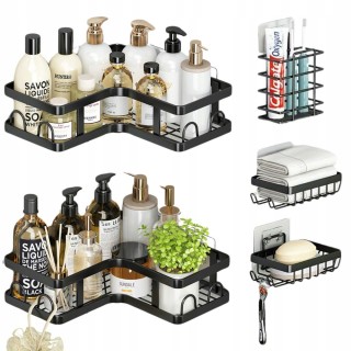 Verk group Σετ Μπάνιου με 3 x Φιόγκοι και 2 x Κρεμαστές Επιφάνειες... Verk group Σετ Μπάνιου με 3 x Φιόγκοι και 2 x Κρεμαστές Επιφάνειες...