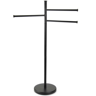 BAKAJI Βάση Πετσέτας Μπάνιου Παρίσι με 3 Βραχίονες από Μαύρο Μέταλ... BAKAJI Βάση Πετσέτας Μπάνιου Παρίσι με 3 Βραχίονες από Μαύρο Μέταλ...