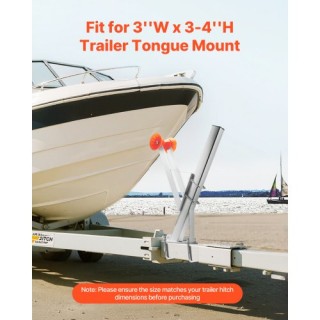 VEVOR Βάση Βίντσι Σκάφους με U-Bolts για Τρέιλερ 76x76-101 mm CYJPZ...