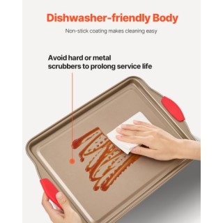 VEVOR Σετ Ταψιών Ψησίματος 10 Τεμαχίων Αντικολλητικό από Ανθρακούχο... VEVOR Σετ Ταψιών Ψησίματος 10 Τεμαχίων Αντικολλητικό από Ανθρακούχο...