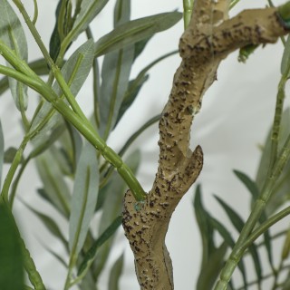 HOMCOM Τεχνητό Δέντρο Ελιάς Ύψους 150 εκ, Ψεύτικο Δέντρο με 720 Φύλ... HOMCOM Τεχνητό Δέντρο Ελιάς Ύψους 150 εκ, Ψεύτικο Δέντρο με 720 Φύλ...