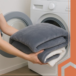 Ruhhy Ηλεκτρική κουβέρτα, διπλής όψης, 10 λειτουργίες, 180 x 130 cm...