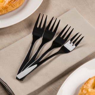 Galileo Σετ 4 Λαμπερές Μαύρες Επιδόρπιες Πιρουνιού από Ανοξείδωτο Χ... Galileo Σετ 4 Λαμπερές Μαύρες Επιδόρπιες Πιρουνιού από Ανοξείδωτο Χ...