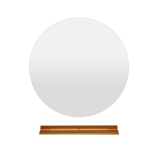 Costway Καθρέφτης Τοίχου με LED Φωτισμό και Ράφι για Μπάνιο BA8215DE Costway Καθρέφτης Τοίχου με LED Φωτισμό και Ράφι για Μπάνιο BA8215DE