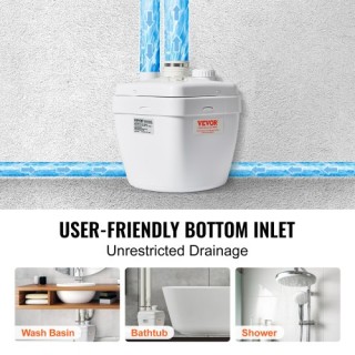 Αντλία Νεροχύτη VEVOR 200W 1500GPH για Υπόγεια και Πλυντήρια  TXSSC...