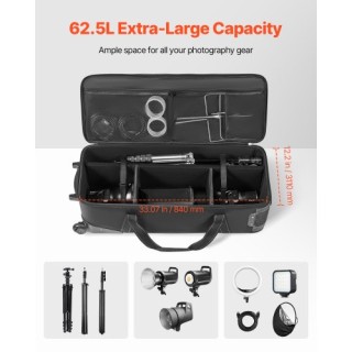 VEVOR Τροχήλατη Θήκη Εξοπλισμού Στούντιο 91x30x36cm για Κάμερες SYS... VEVOR Τροχήλατη Θήκη Εξοπλισμού Στούντιο 91x30x36cm για Κάμερες SYS...