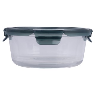 Galileo Στρογγυλό Ερμητικό Γυάλινο Δοχείο 960 ml με Καπάκι και Πτερ...