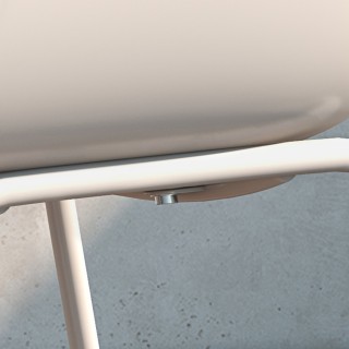 Outsunny Σετ με 4 στοιβαζόμενες πλαστικές καρέκλες με αντιολισθητικ... Outsunny Σετ με 4 στοιβαζόμενες πλαστικές καρέκλες με αντιολισθητικ...