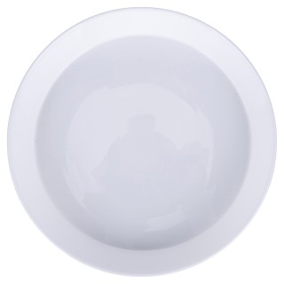 Villa DEste Σετ 6τμχ  Πιάτο βαθύ σε οπαλίνα γυαλί 215 cm λευκό 5920260