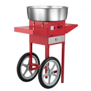 VEVOR Επαγγελματική Καραμελομηχανή Βαμβακιού με Καρότσι VEVOR, 1000...