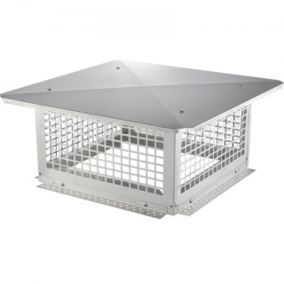 Καπέλο Καμινάδας VEVOR, 431.8x431.8mm, Ανοξείδωτο Ατσάλι 304, Εύκολ... Καπέλο Καμινάδας VEVOR, 431.8x431.8mm, Ανοξείδωτο Ατσάλι 304, Εύκολ...